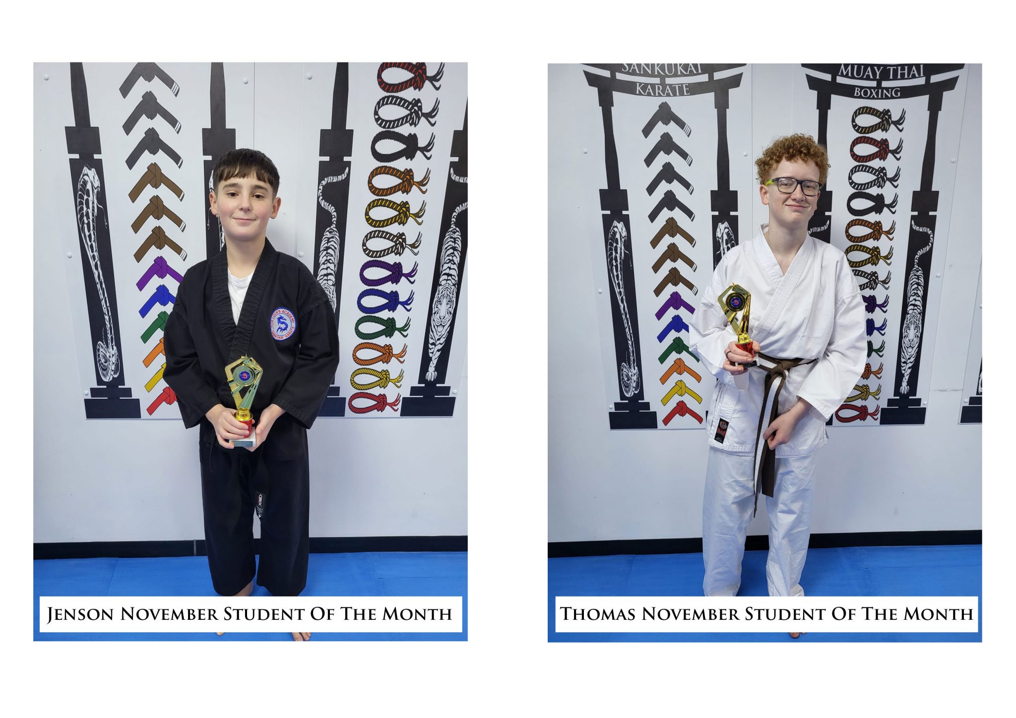 Rob Lock Student Of The Month - November - Rob Locks Martial Arts Academy